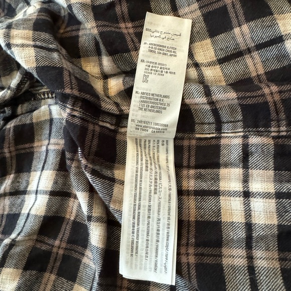 Abercrombie Girls Flannel - Picture 6 of 6